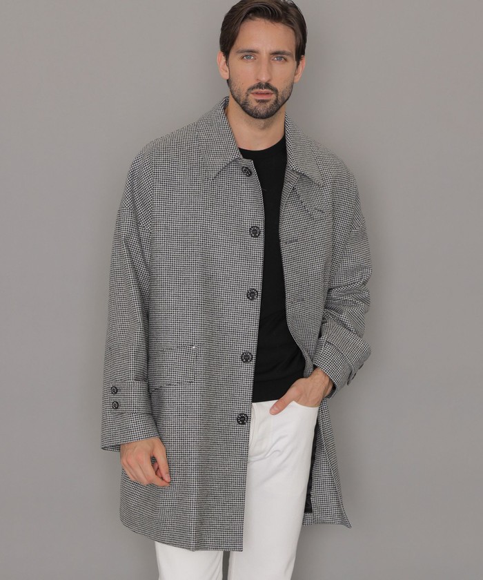 MACKINTOSH】【HUMBIE/ハンビー】ウール千鳥ショートステン MACKINTOSH】【HUMBIE/ハンビー】ウール千鳥ショートステン