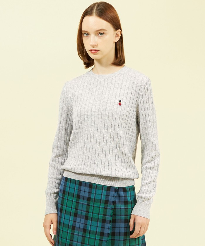 MACKINTOSH グレー 長袖セーター グレー系｜ニット・セーター｜MACKINTOSH LONDON(Lサイズ