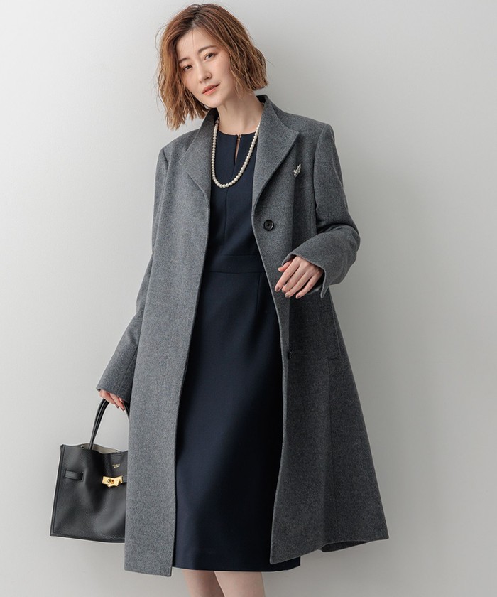   グレー コート L グレー系｜コート｜23区 (Lサイズ)(ニジュウサンク Lサイズ