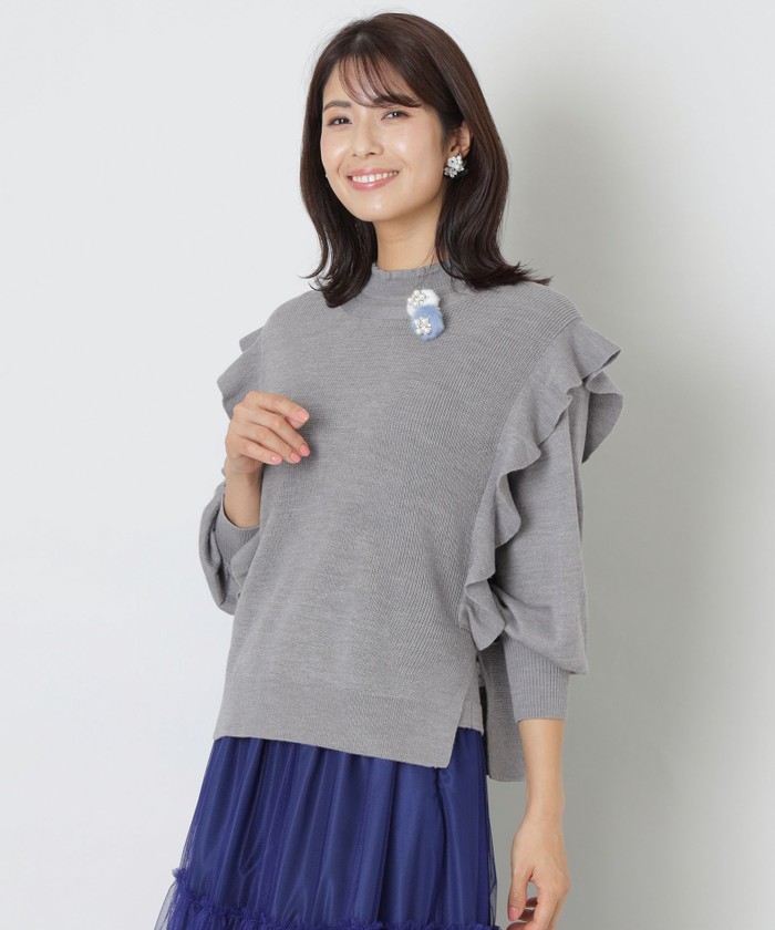 グレー系｜ニット・セーター｜TO BE CHIC(トゥー ビー シック
