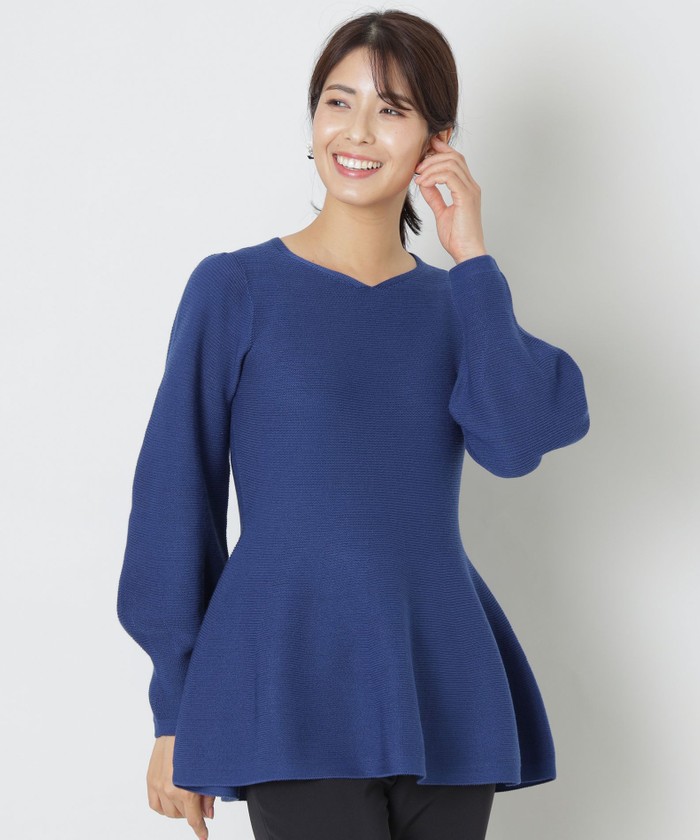 ブルー系｜ニット・セーター｜TO BE CHIC(トゥー ビー シック)｜阪急