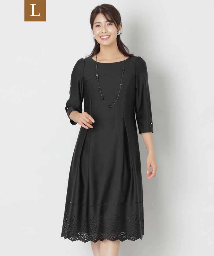 ブラック系｜ワンピース・ドレス｜TO BE CHIC(Lサイズ)(トゥー