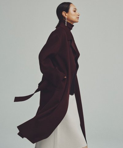 【CLASSY.1月号掲載】WoolRever ロングコート