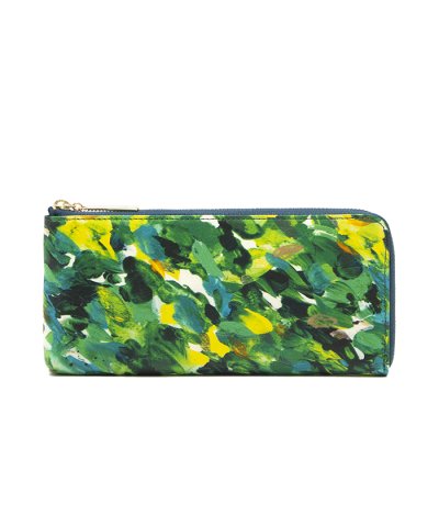 待ち合わせ、3時。 Lファスナー薄マチ長財布