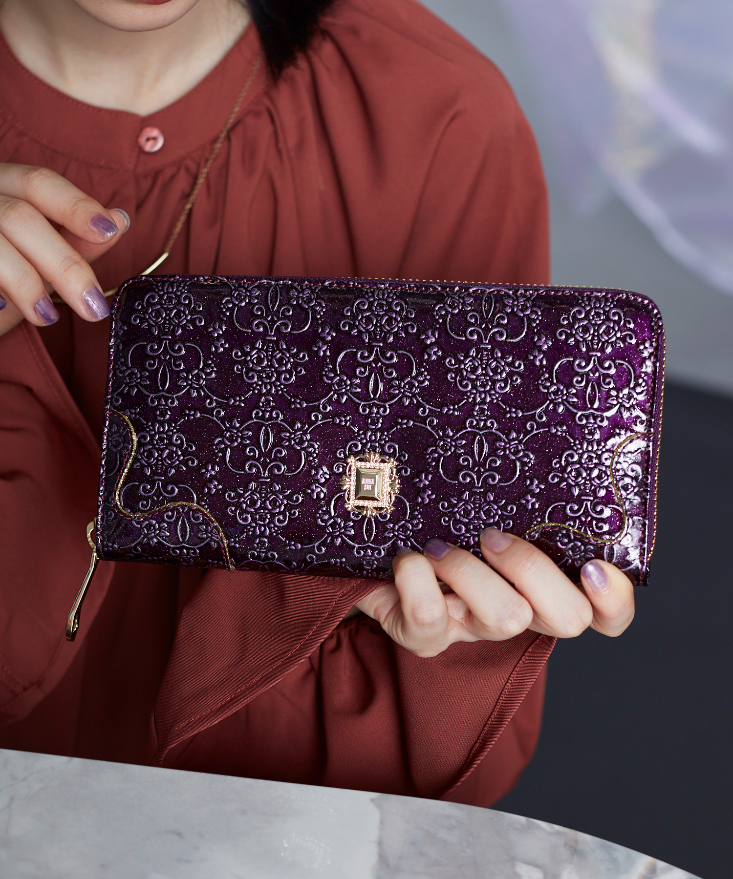ANNA SUI (アナスイ) ルーミー長財布 アナスイ ANNA SUI 長財布 ルーミー 310490【FITHOUSE ONLINE