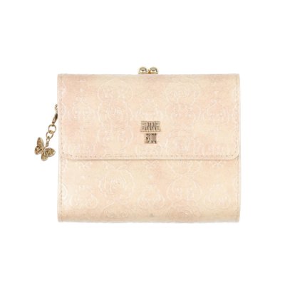 ローズハート 口金二つ折り財布