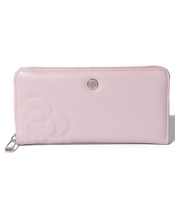 CLATHAS ラデュレII ラウンドファスナー長財布 ライトピンク F CLATHAS ラデュレII ラウンドファスナー長財布 ライトピンク F