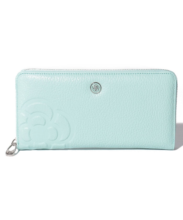 CLATHAS ラデュレII ラウンドファスナー長財布 ペールブルー F CLATHAS ラデュレII ラウンドファスナー長財布 ペールブルー F