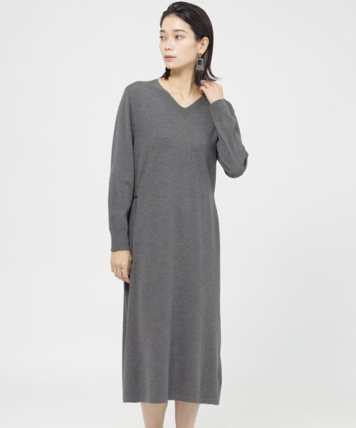 カタログ掲載品】ベルトニットワンピース(506970295)｜阪急百貨店公式  