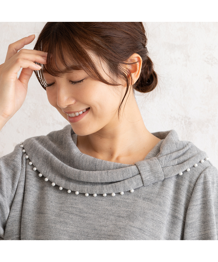やっちゃん。ローズティアラ❣️トップス グレー系｜カットソー・Tシャツ｜Rose Tiara(ローズティアラ