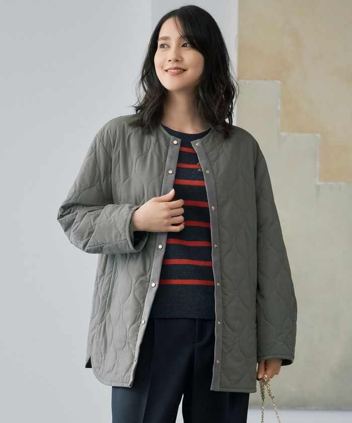 グリーン系｜ジャケット｜自由区 (Lサイズ)(ジユウクエル)｜阪急百貨店