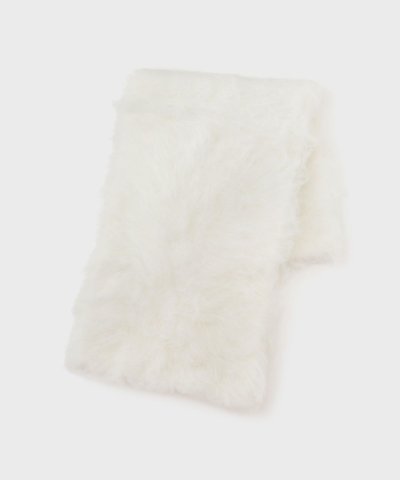 シャギーニットストール