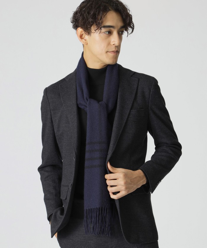 ブルー系｜ストール・マフラー｜ポール・スチュアート(Paul Stuart