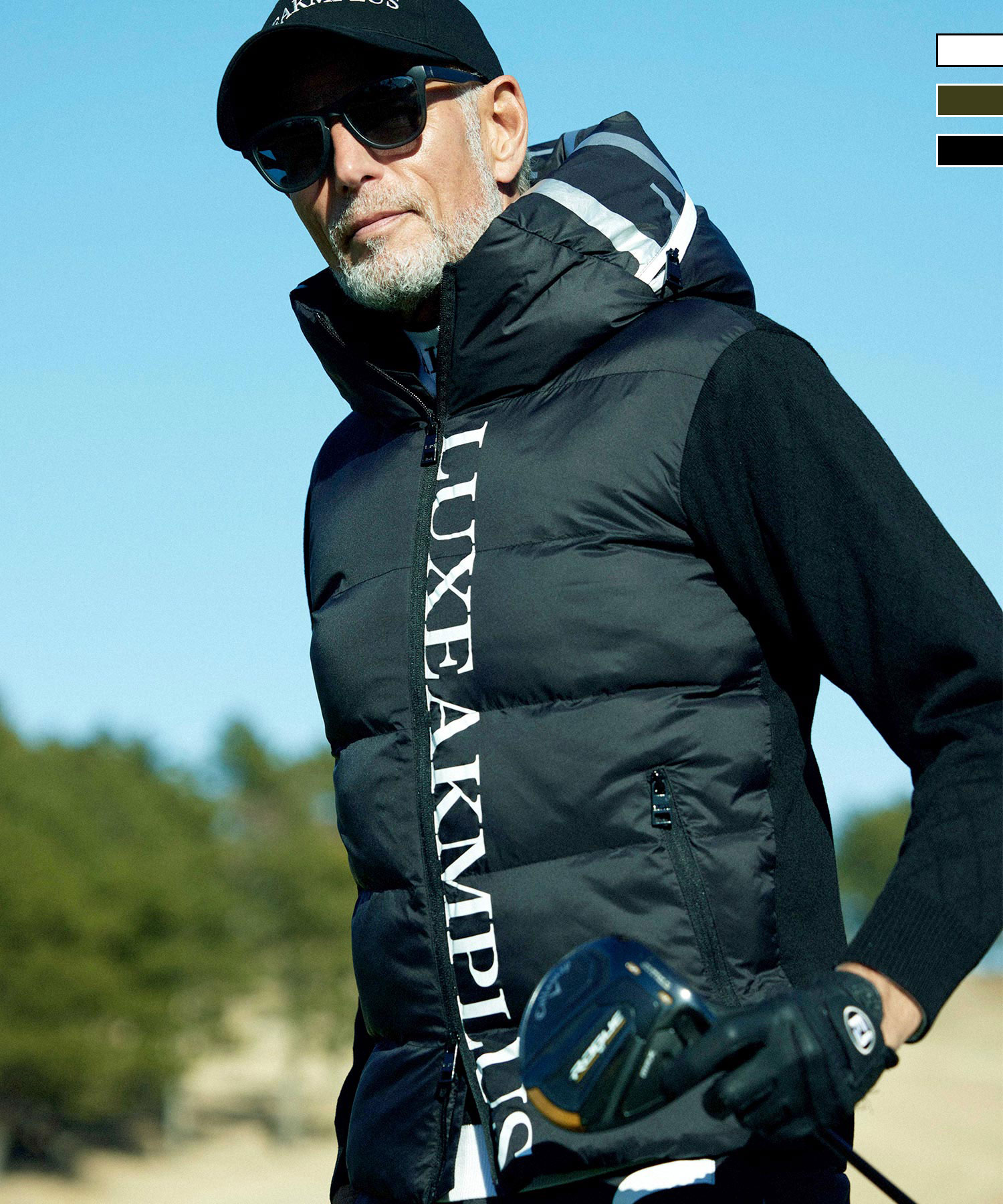 リュクスエイケーエムプラスLUXEAKMPLUS ブラック系｜ブルゾン｜リュクスエイケイエムプラス(LUXEAKMPLUS