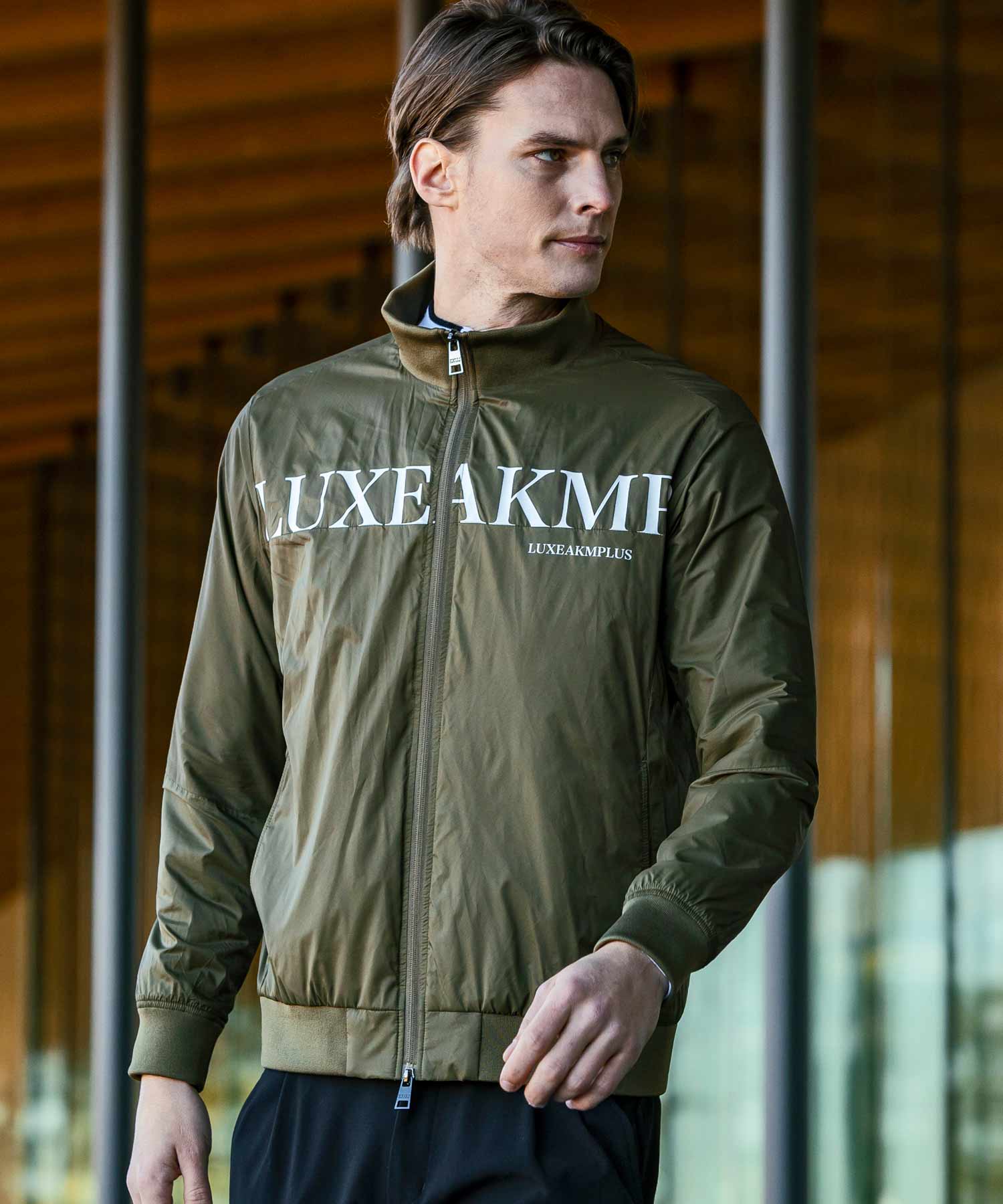グリーン系｜ブルゾン｜リュクスエイケイエムプラス(LUXEAKMPLUS