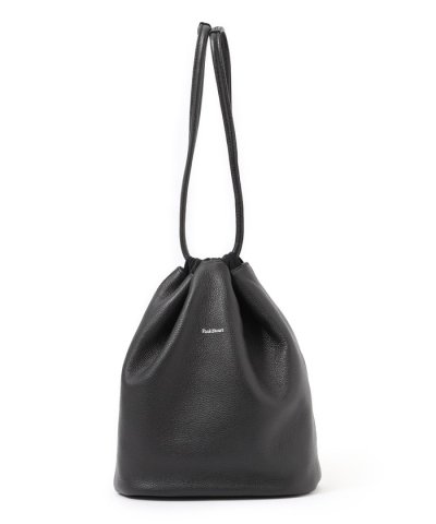 レザー巾着バッグ