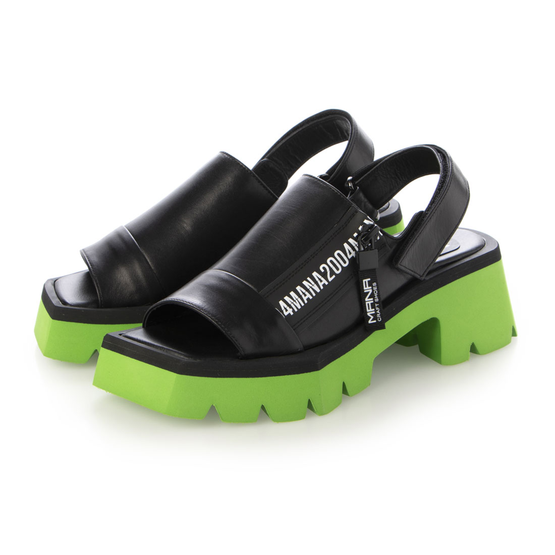 マナ MANA サンダル パイソン 楽天市場】MANA マナ 厚底 ストラップサンダル 本革 脚長 パイソン柄