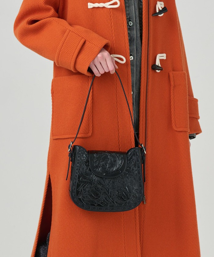 GRACECONTINENTAL Flap CurvyBag ブラック F GRACECONTINENTAL Flap CurvyBag ブラック F
