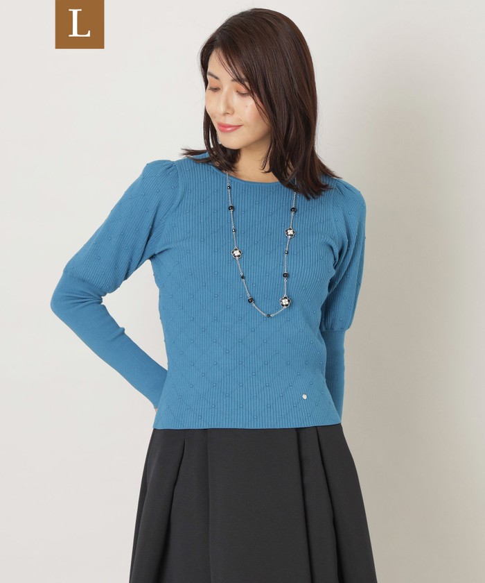 ⭐️お値下げしました⭐️トゥービーシック　【ラージサイズ46 】ニット 20,000～¥24,999｜ニット・セーター｜TO BE CHIC(Lサイズ)(トゥー ビー