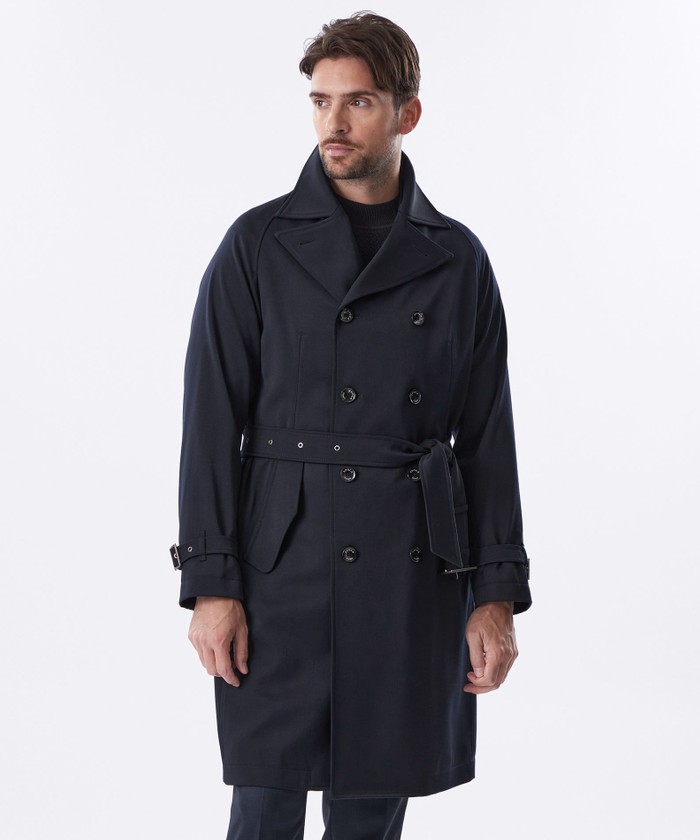 OVERSIZED DOUBLE-BREASTED WOOL COAT オーバーサイズ ダブル
