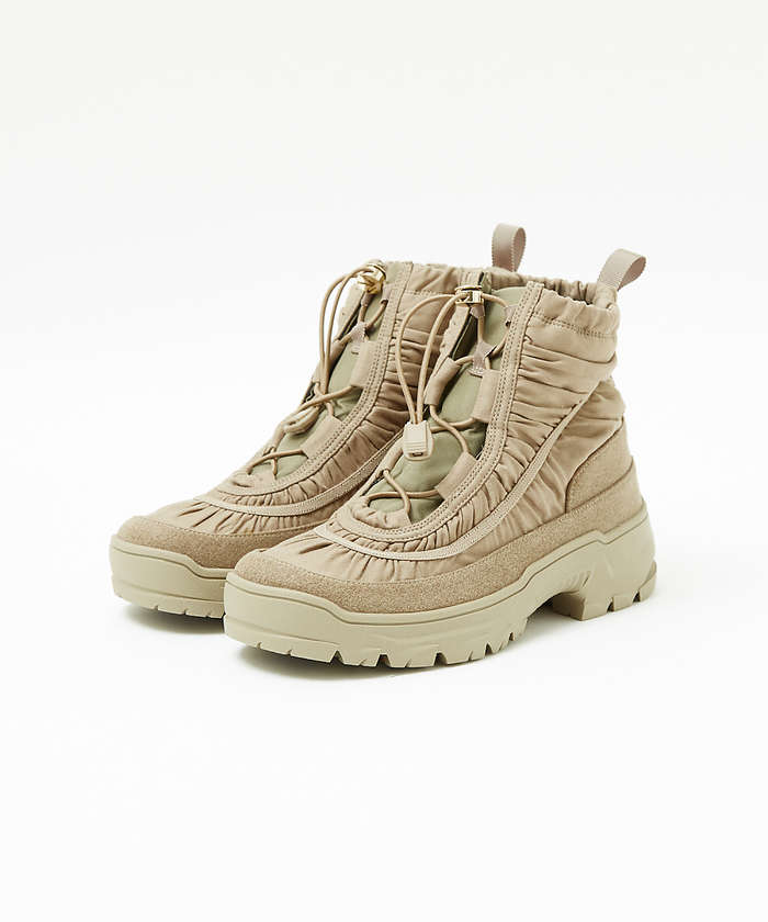 AuBANNISTER 【Vibram/ヴィブラムソール】スノーブーツ グレージュ L AuBANNISTER 【Vibram/ヴィブラムソール】スノーブーツ グレージュ L