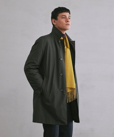 PERTEXRバルカラーコート/袖までダウンライナー