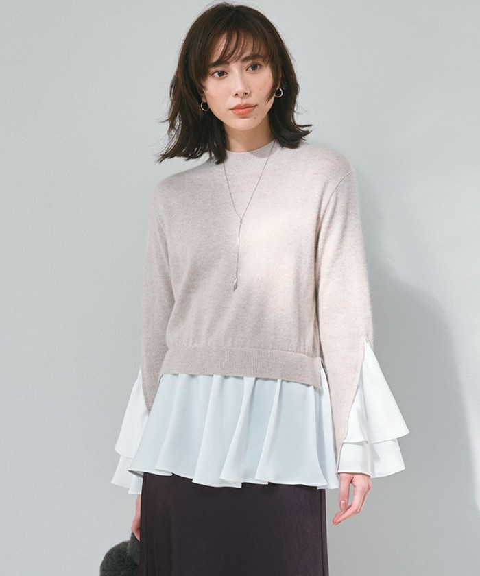 ベージュ系｜ニット・セーター｜23区(ニジュウサンク)｜阪急百貨店公式