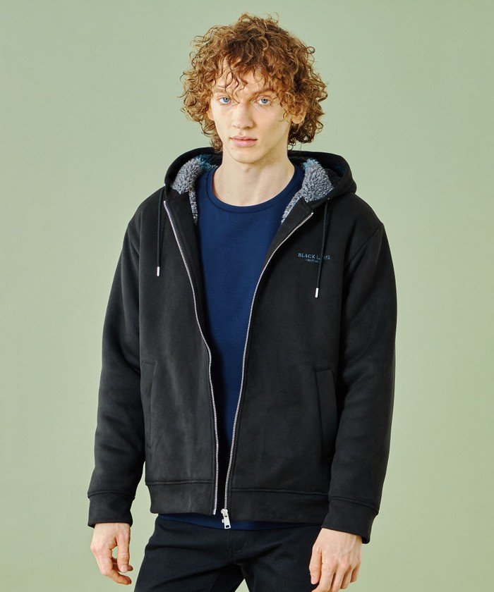 WEB限定】バックチェックボアパーカー(507517081)｜HANKYU MEN