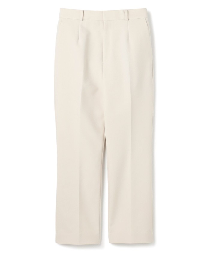 BEIGE 【洗える】WINDSOR / ストレートアンクルパンツ ECRU 4