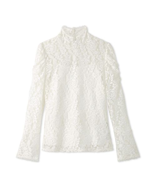 2way half lace tops / ハーフレーストップス（Tシャツ