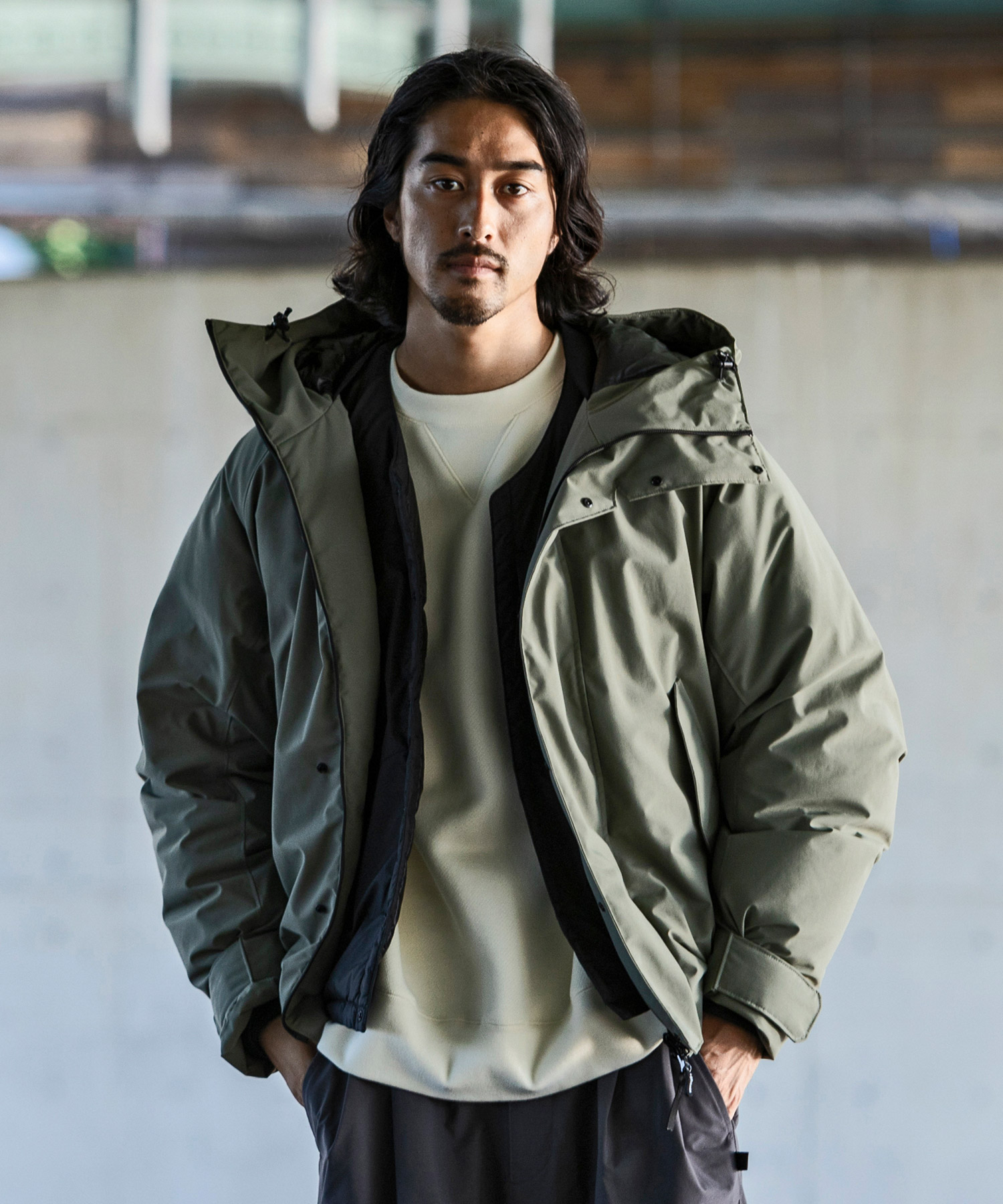 プラスフェニックス +phenix BOMBER DOWN JACKET ボマー(507609659