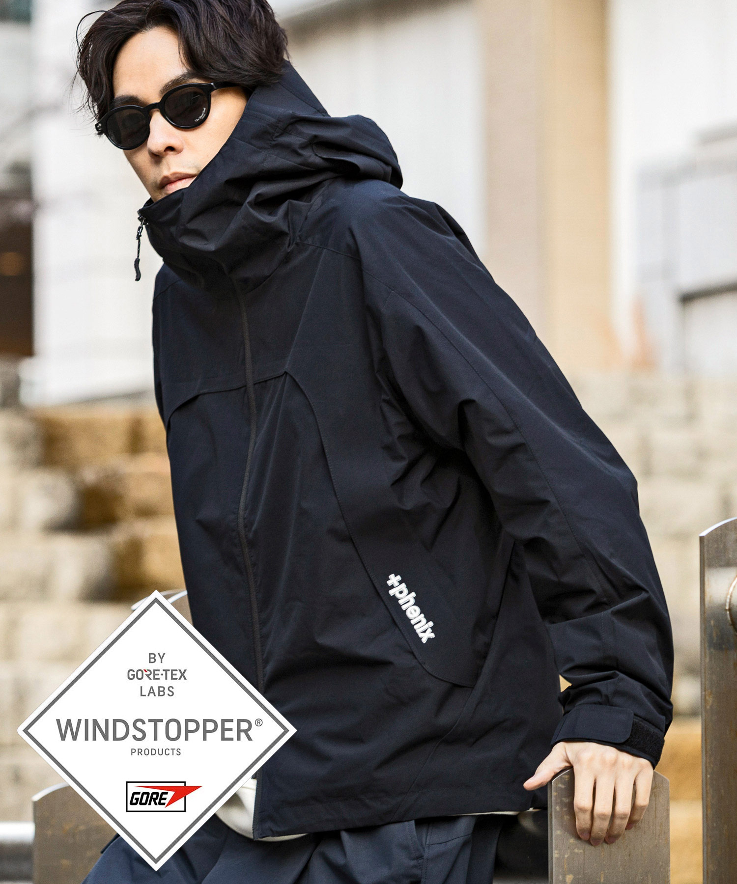 プラスフェニックス +phenix MOUNTAIN LIGHT JACKET (507610171