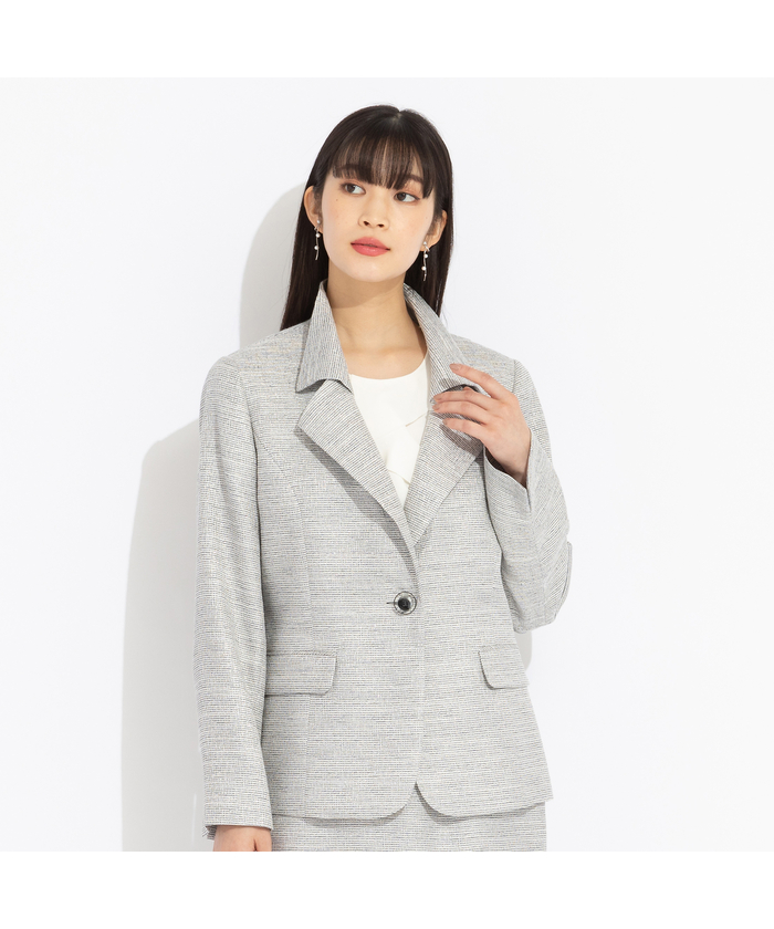 グレー系｜ジャケット｜Liliane Burty(Lサイズ)(リリアンビューティー