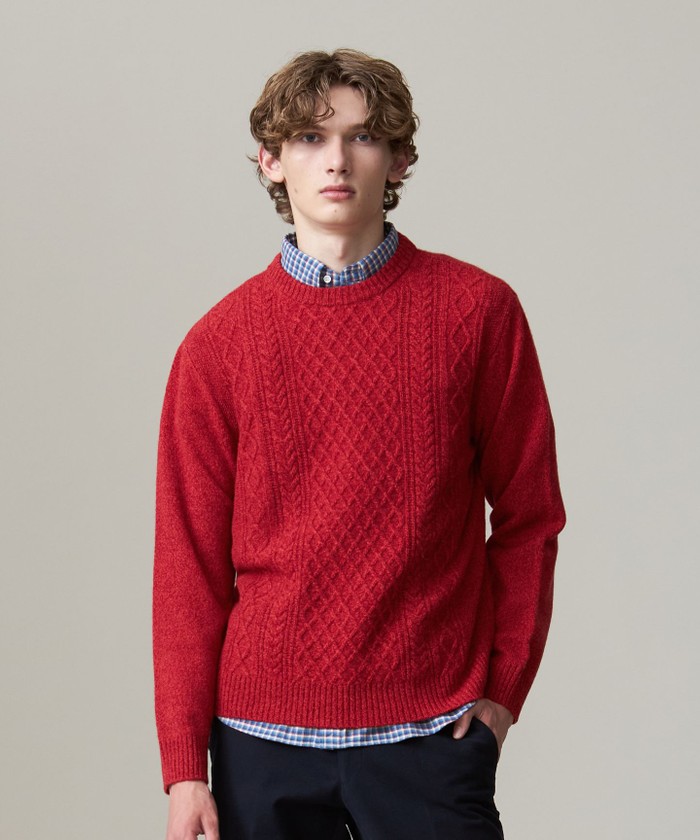 J.PRESS ORIGINALS ニットメンズ グリーン系｜ニット・セーター｜J.プレス(J.PRESS)｜HANKYU MEN'S