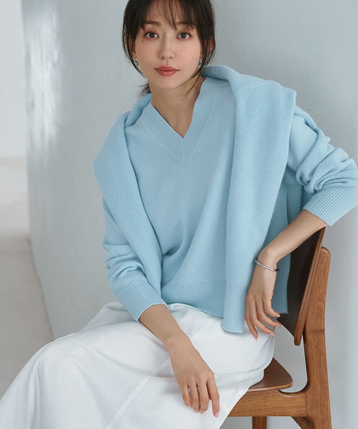 ブルー系｜ニット・セーター｜23区(ニジュウサンク)｜阪急百貨店公式