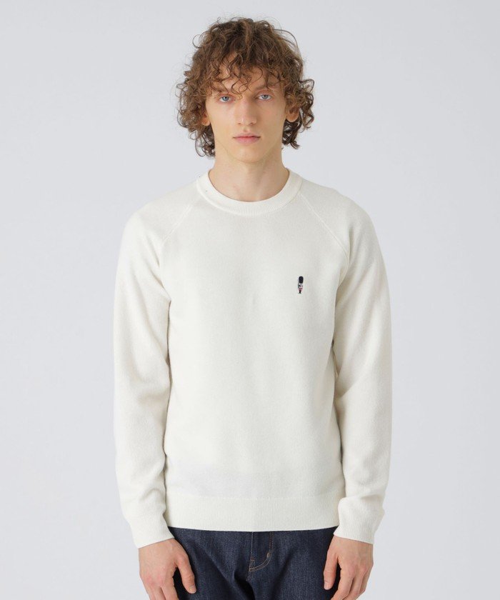 カシミヤミックスガーズマンニット(507517076)｜HANKYU MEN
