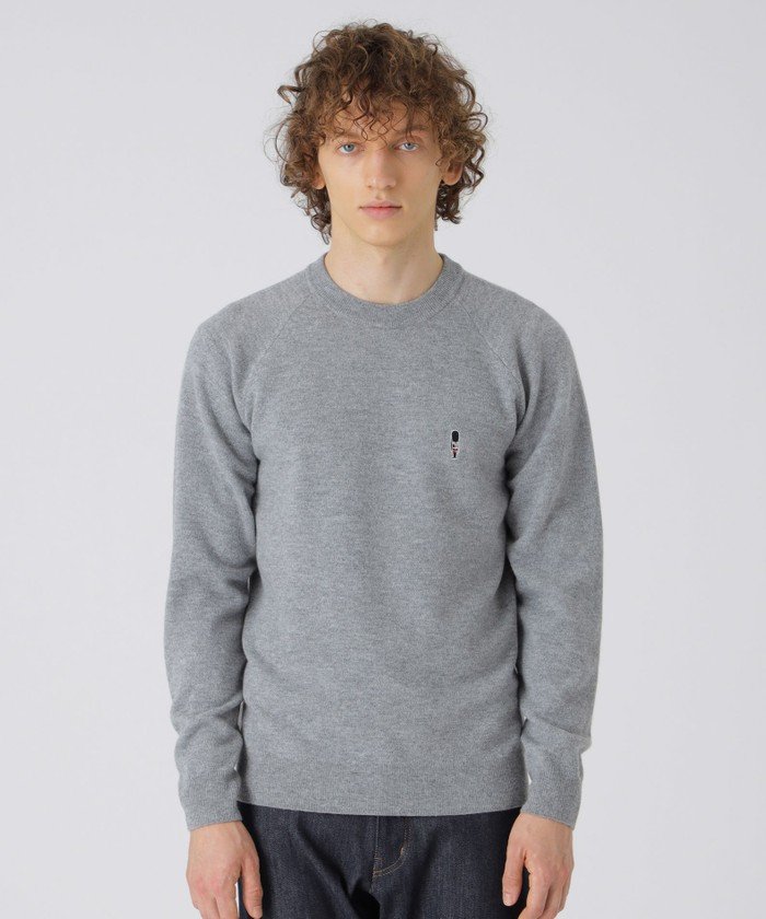カシミヤミックスガーズマンニット(507517076)｜HANKYU MEN