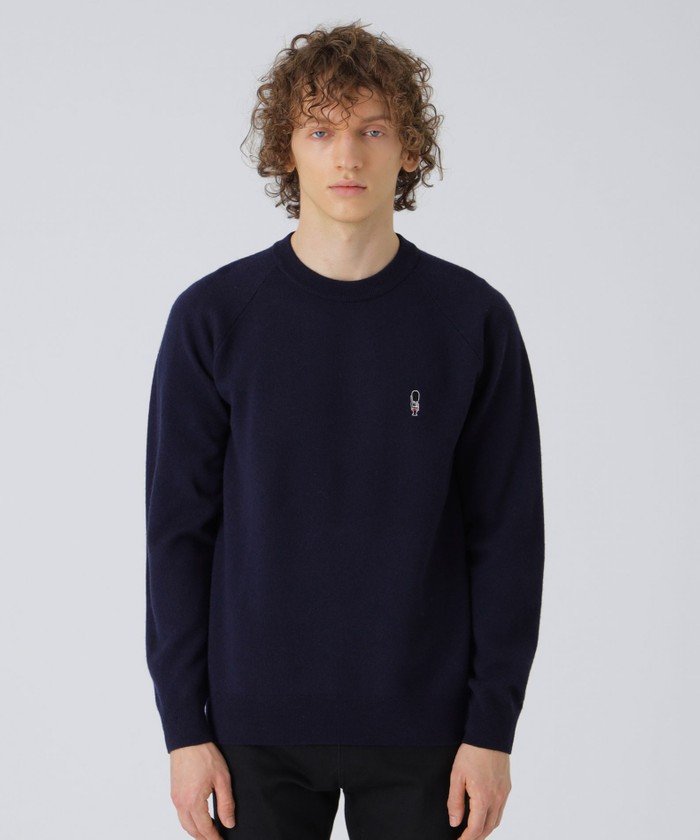 カシミヤミックスガーズマンニット(507517076)｜HANKYU MEN
