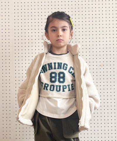 グルーヴィーカラーズ GROOVY COLORS BoaCocoonJacket