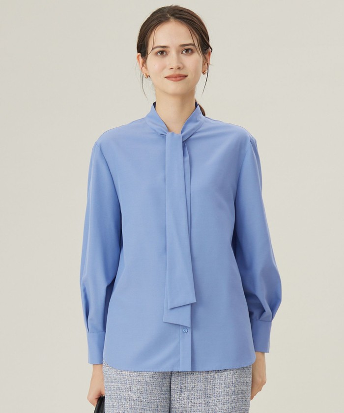 ブルー系｜シャツ・ブラウス｜自由区 (Lサイズ)(ジユウクエル)｜阪急