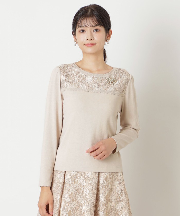 美品【トゥービーシック】ニット　ベージュ 美品【トゥービーシック】ニット ベージュ - メルカリ