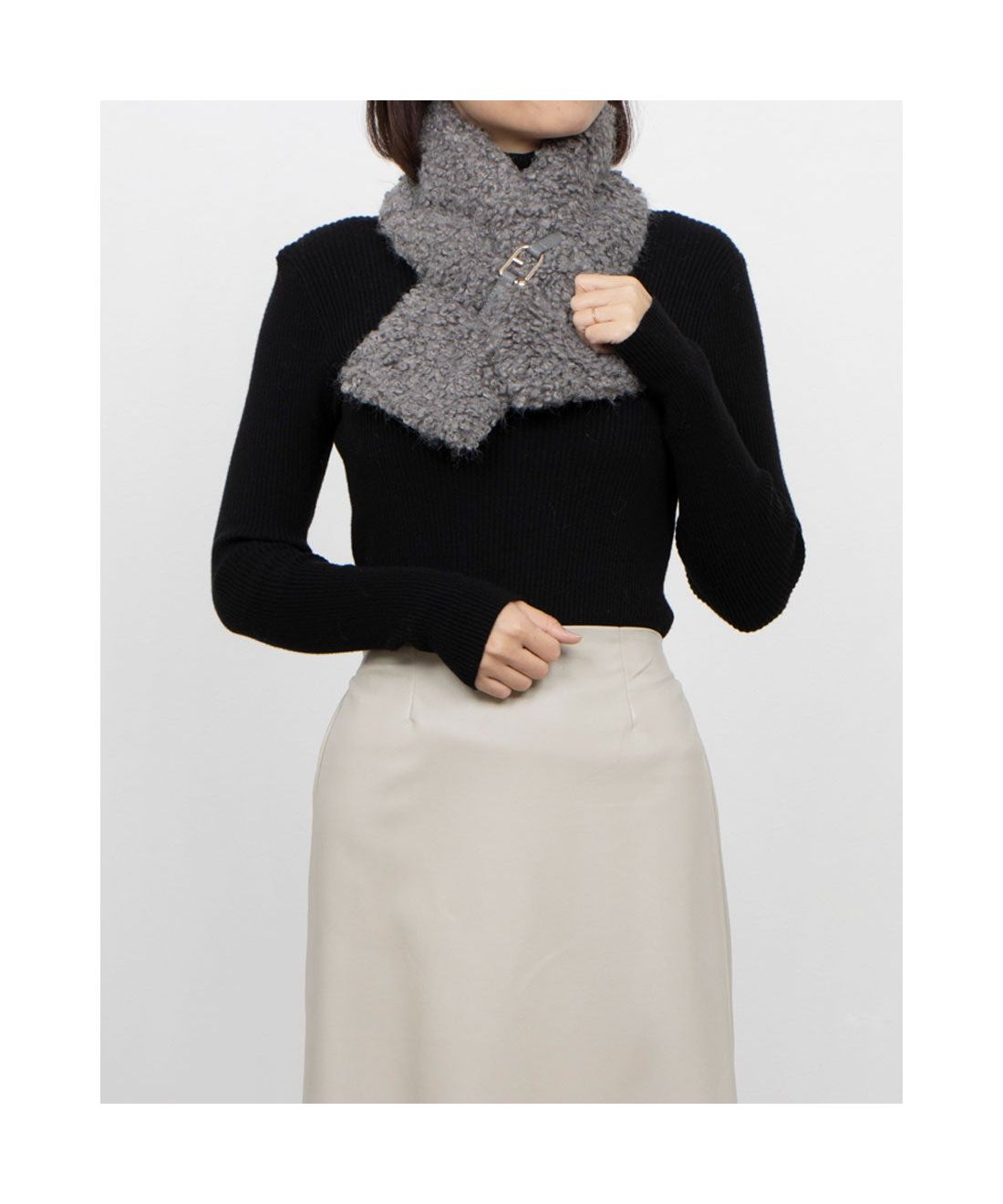 FakeFur Muffler プードルファーマフラー プレゼント ギフト