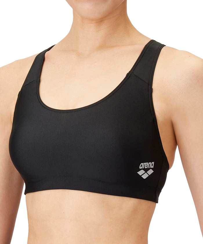 arena(ings) ブラトップ【返品不可商品】 ブラック×ブラック L arena(ings) ブラトップ【返品不可商品】 ブラック×ブラック L