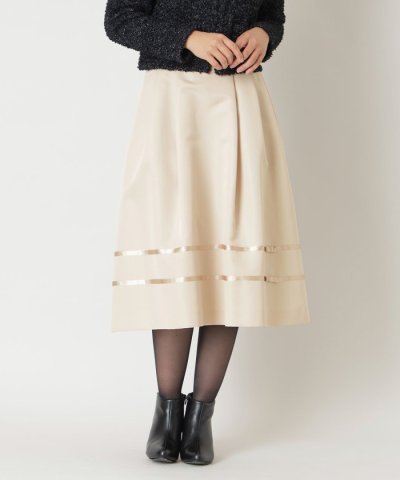 トゥー ビー シック TO BE CHIC ライトグログラン タックスカート