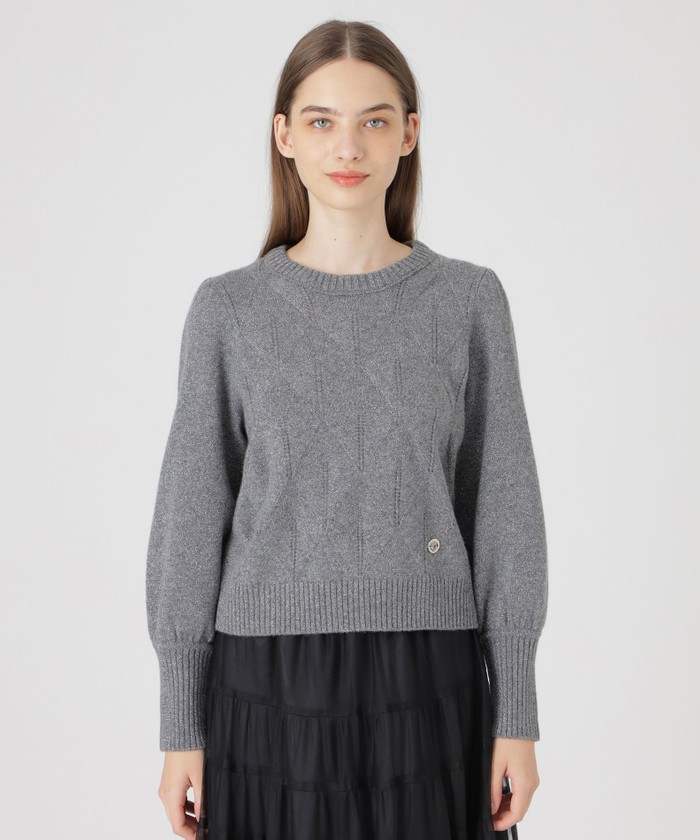 【美品】クレストブリッジ-BLUE LABEL CRESTBRIDGE-ニット ブルーレーベルクレストブリッジ BLUE LABEL CRESTBRIDGE