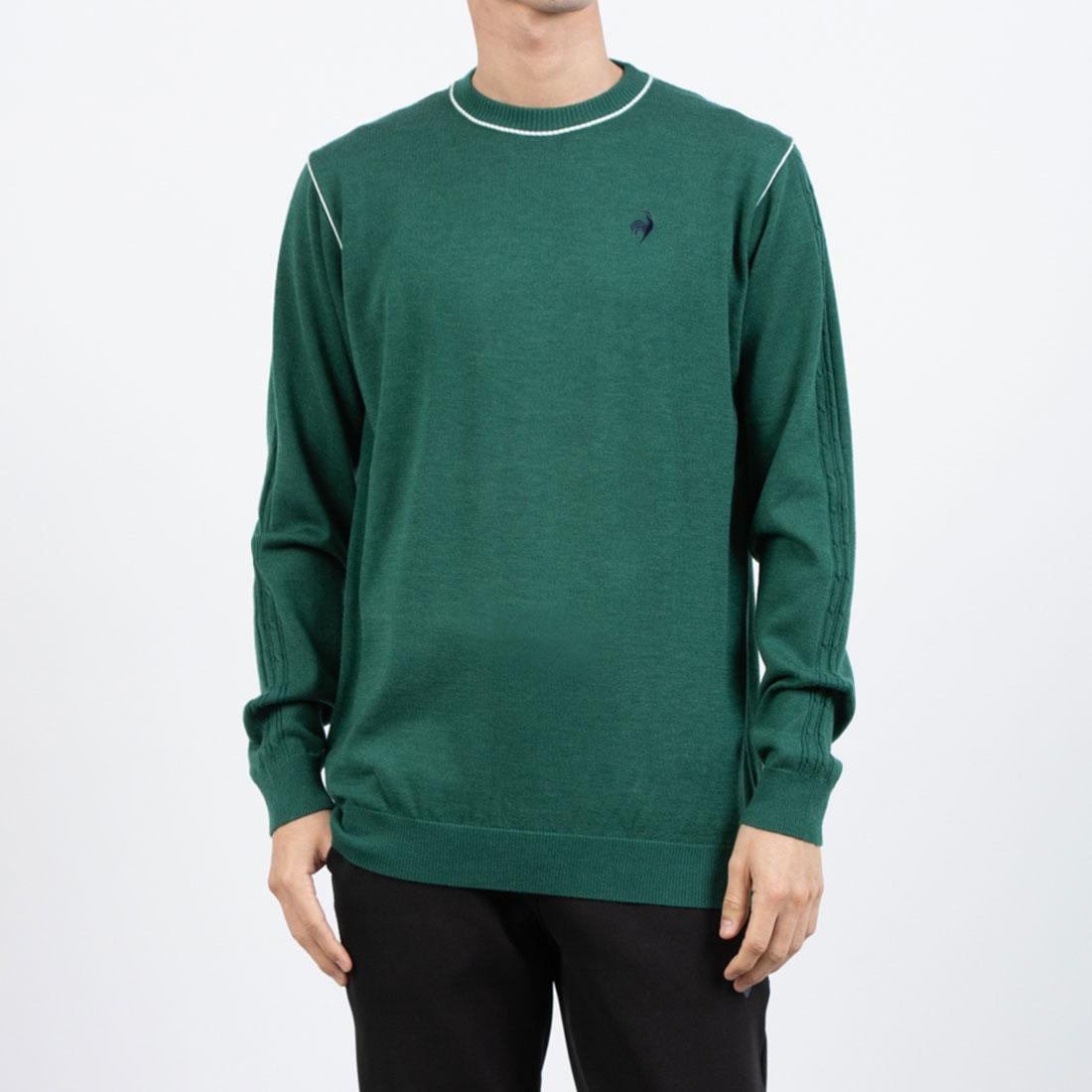 lecoqsportifgolf 【公式オンライン限定】ヒートナビクルーネックセーター グリーン M lecoqsportifgolf 【公式オンライン限定】ヒートナビクルーネックセーター グリーン M