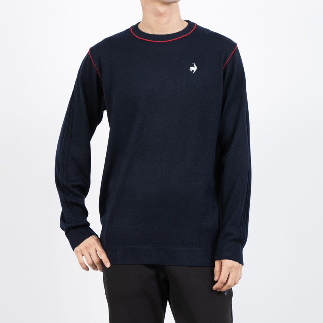 lecoqsportifgolf 【公式オンライン限定】ヒートナビクルーネックセーター ネイビー M lecoqsportifgolf 【公式オンライン限定】ヒートナビクルーネックセーター ネイビー M
