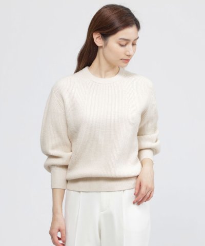 ウールバルキーニット　プルオーバー