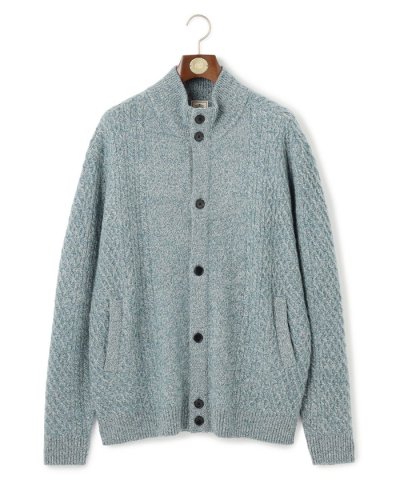 【KING SIZE】【Cash Lamb’s Wool】ハイネックケーブルカー