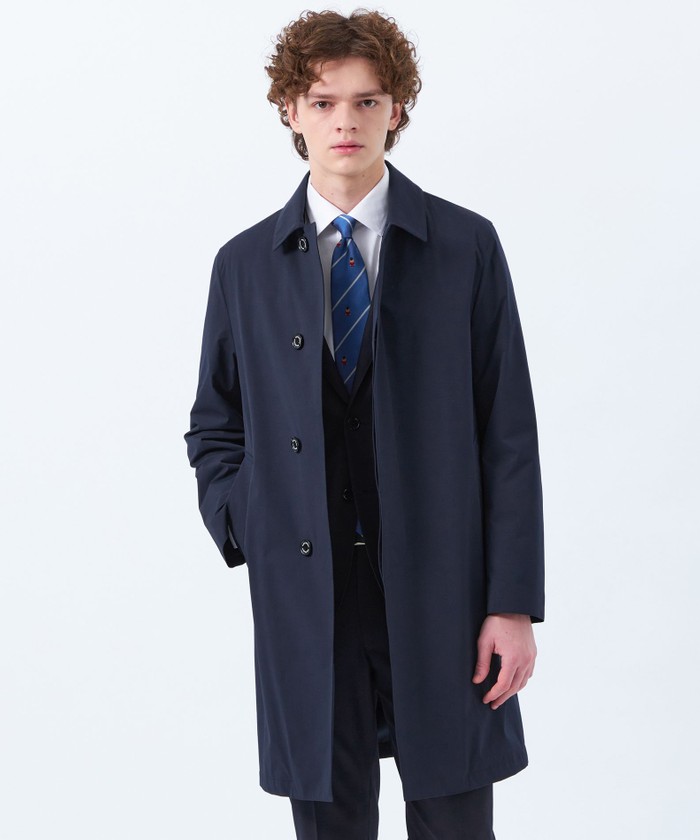 美品　マッキントッシュ　フィロソフィー　ネイビー　コート　紳士　メンズ　Ｌサイズ 3/3ページ)｜ブルー系｜コート｜マッキントッシュ フィロソフィー